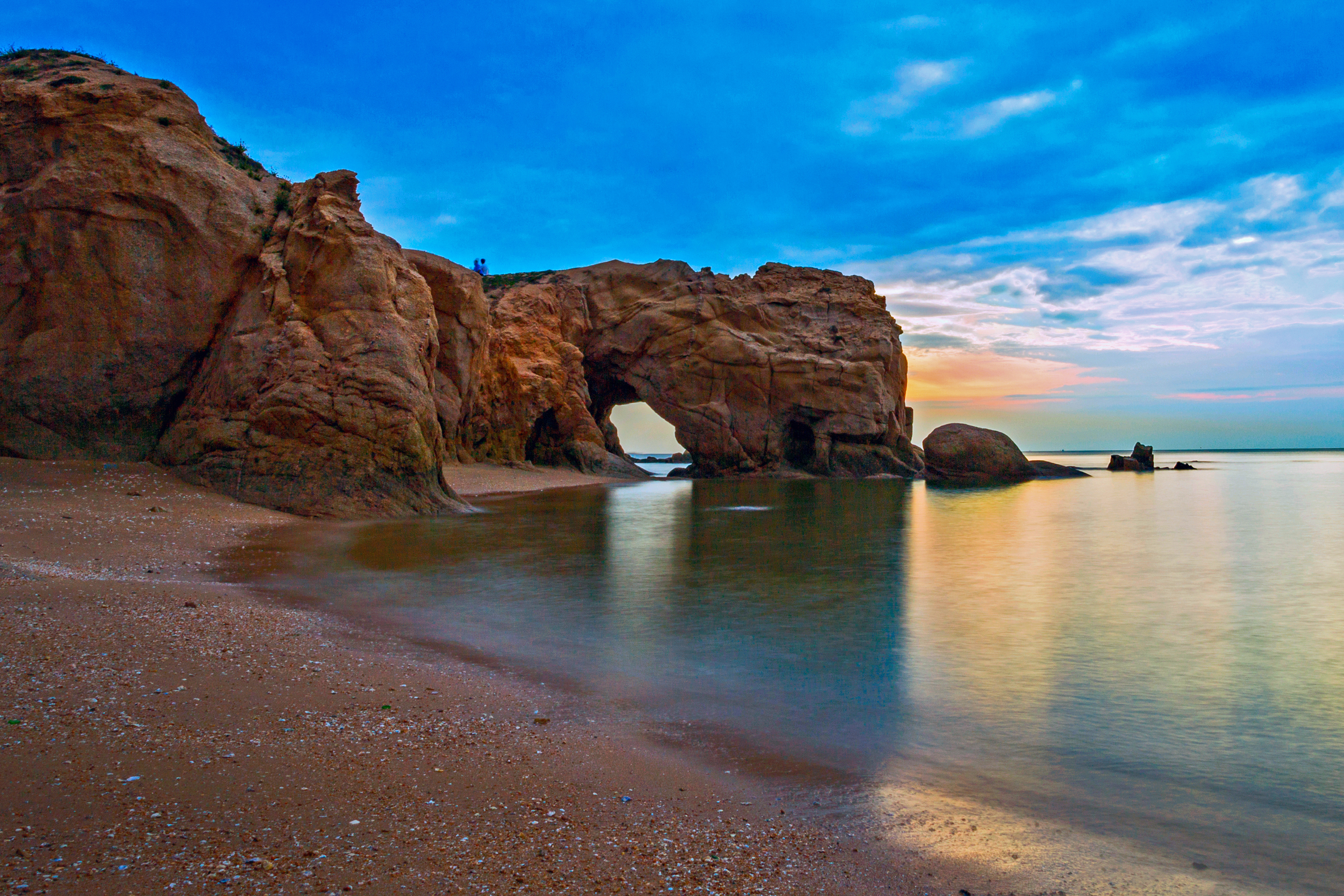 营口北海经济开发区-海蚀地貌