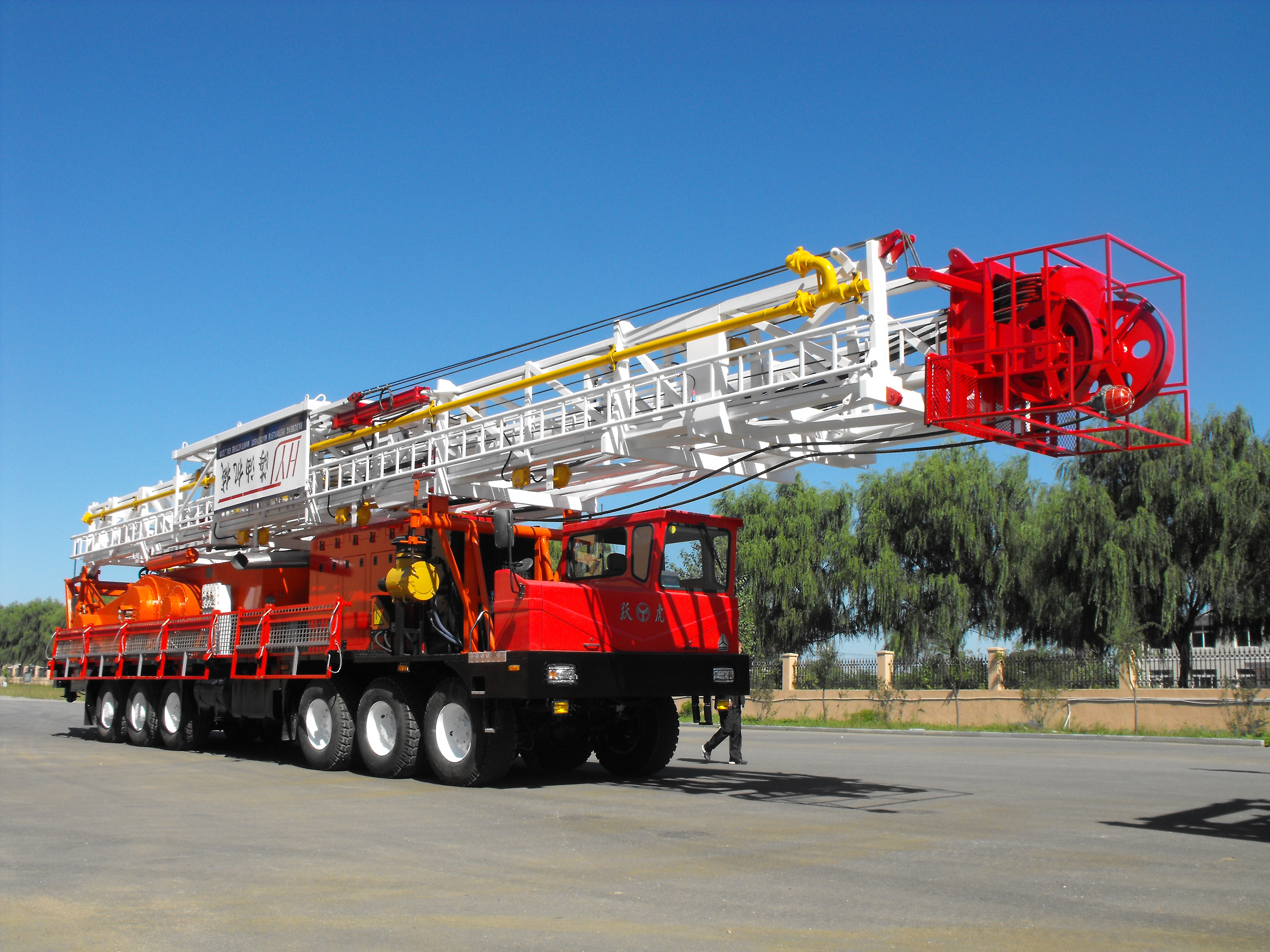 辽宁石油机械制造有限公司 车载钻机 Truck Mounted Rig