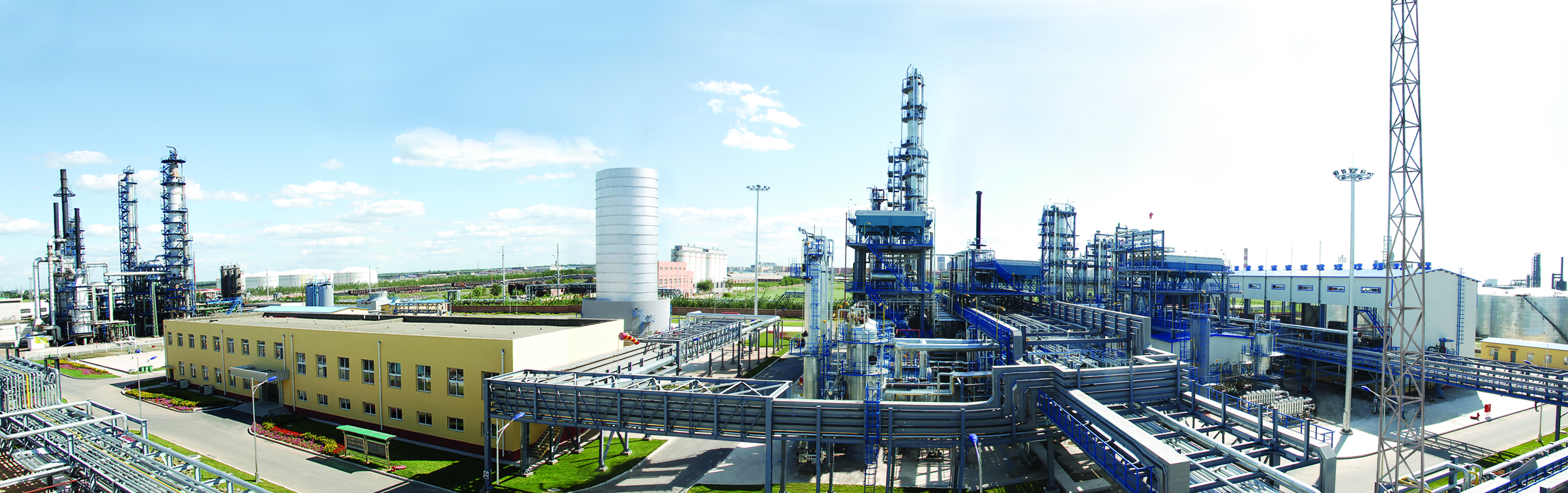 北沥加氢装置全景图